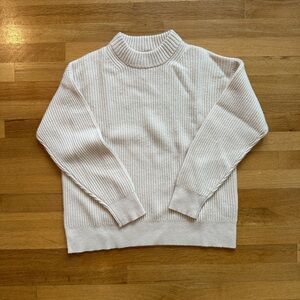 J. Crew Ribbed Cashmere Oversized Sweater